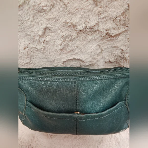 The Sak, Chic, Teal Leather Shoulder Bag - Picture 4 of 9